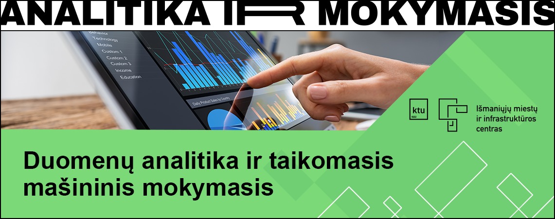Duomenų analitika ir taikomasis mašininis mokymasis