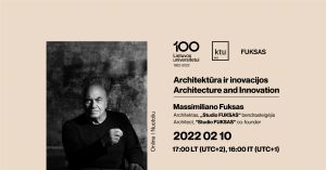 Massimiliano Fuksas lecture for KTU students „Architecture and Innovations“