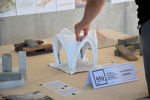 KTU architektūros studentų projektų paroda „Architekto keliu“